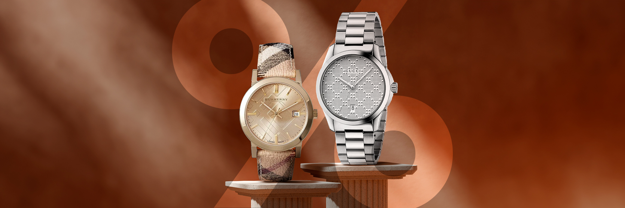 Especial Burberry e Gucci