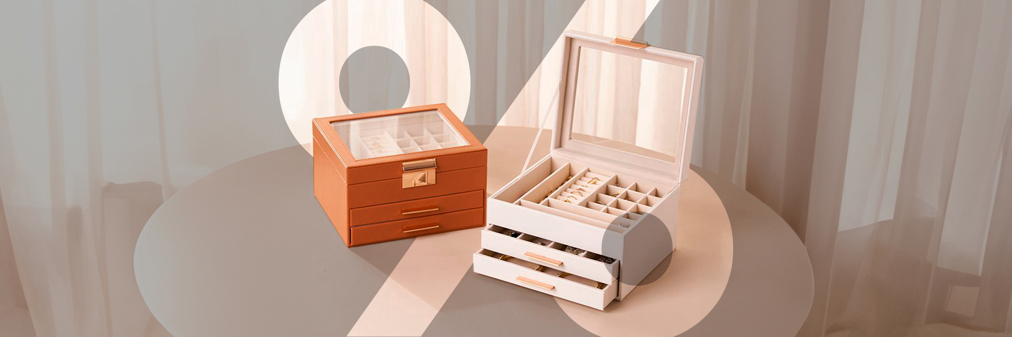 Caixas Jóias e Relógios