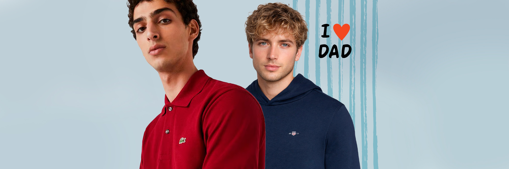 Lacoste, Ralph Lauren e Gant