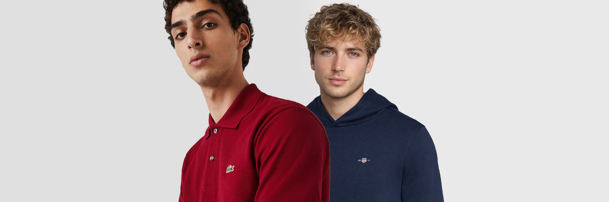 Lacoste, Ralph Lauren e Gant