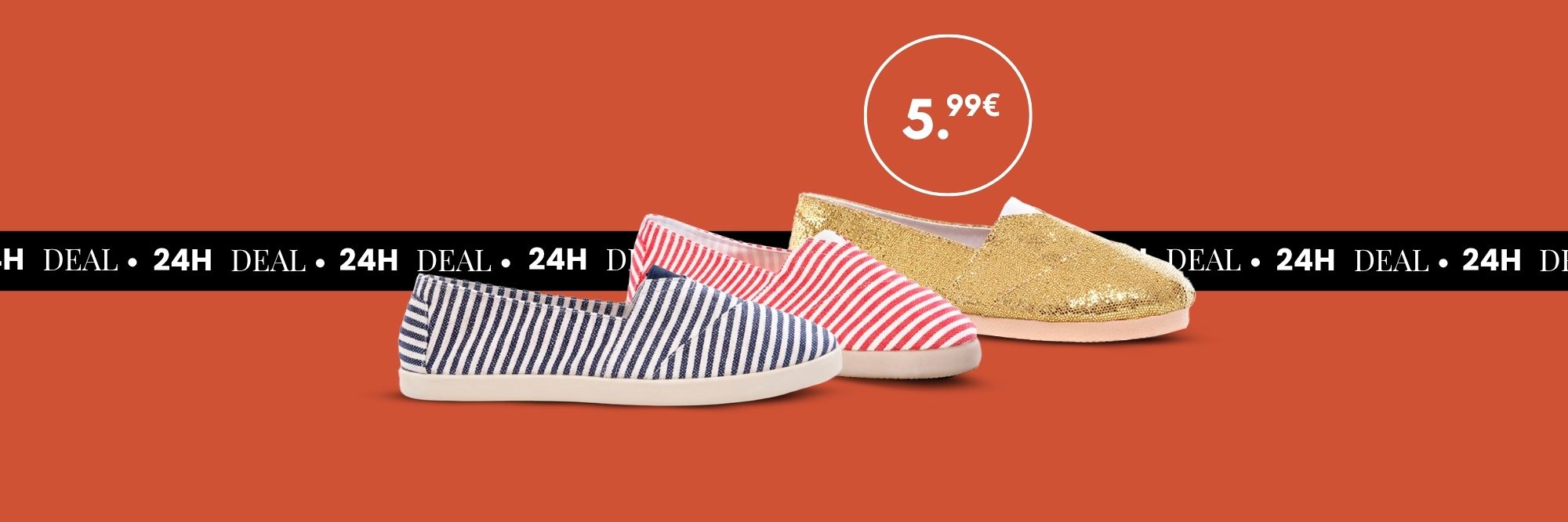 Alpercatas a 5,99€