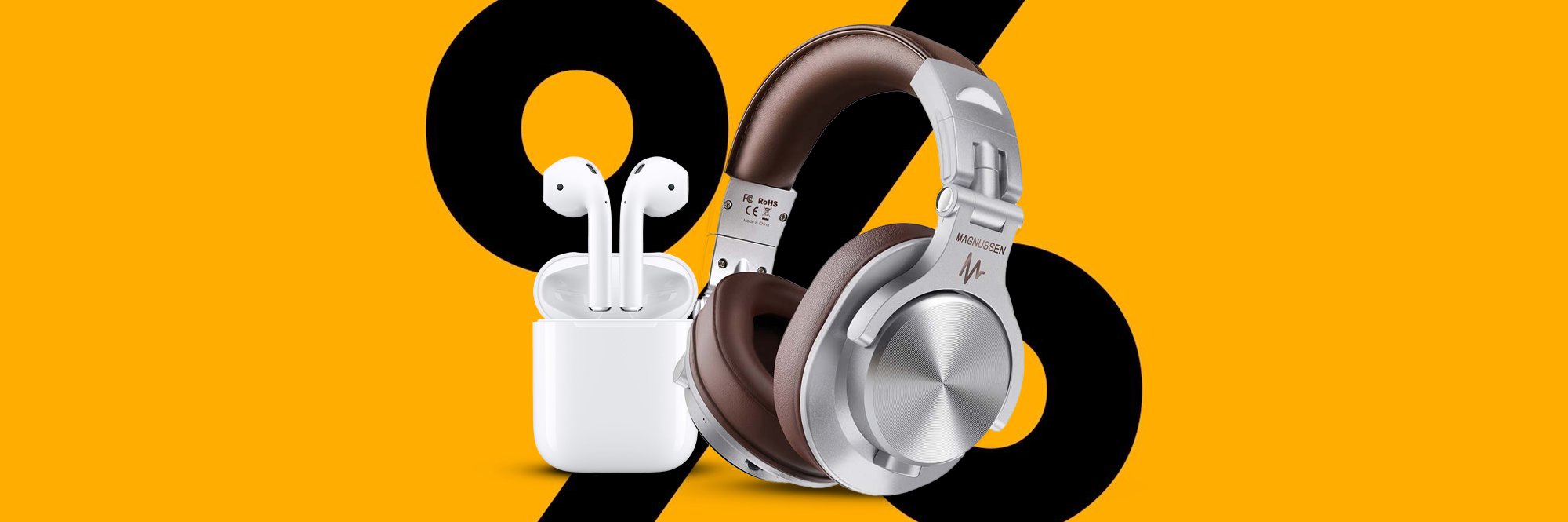 Liquidação AirPods e Headphones