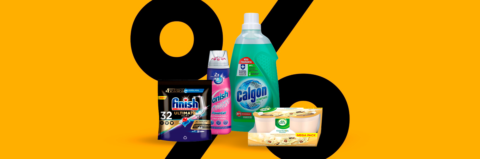 Liquidação Detergentes e Ambientadores