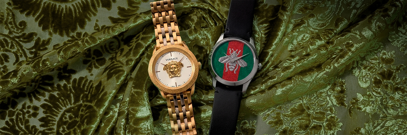 Novidades Versace e Gucci