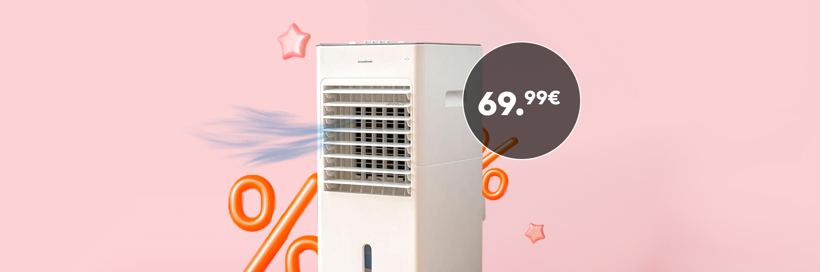 Climatizador só 69,99€
