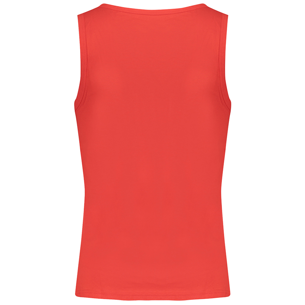 Top Manga Cava Homem Vermelho