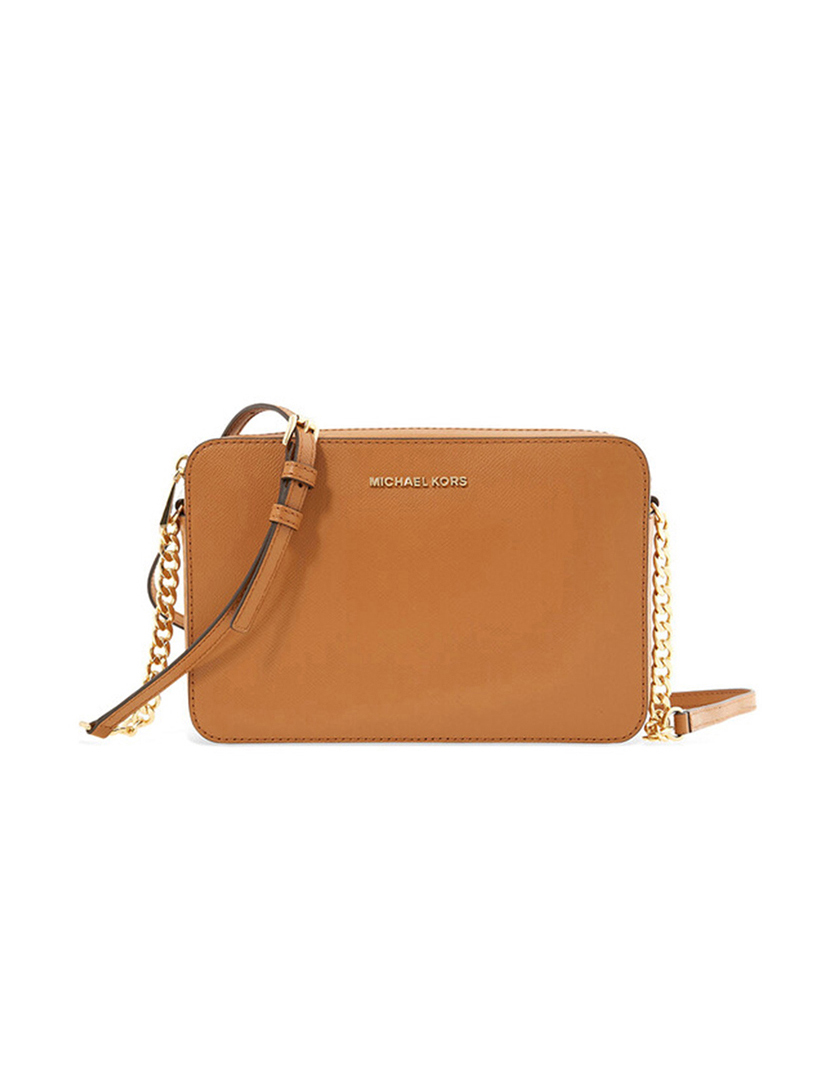 Bolsa Transversal Jet Set Castanho