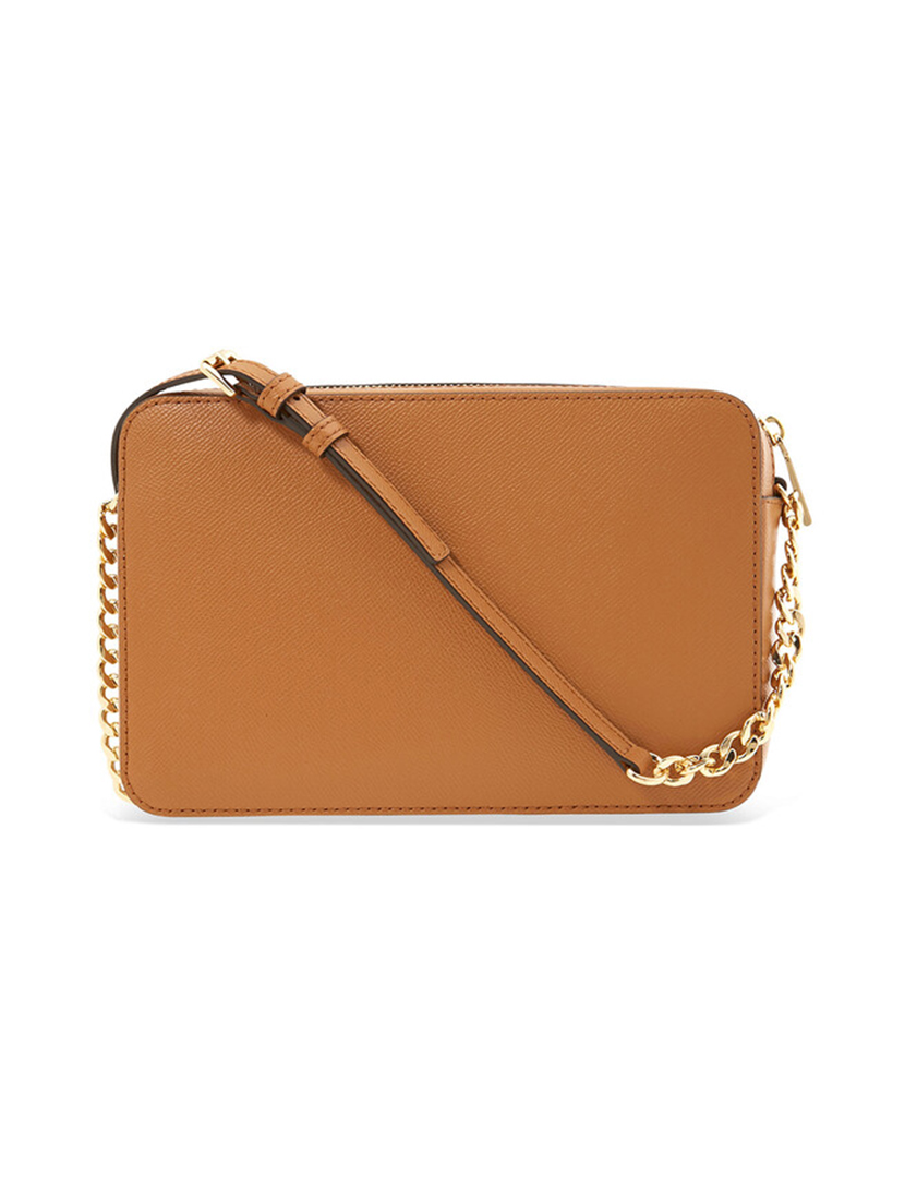 Bolsa Transversal Jet Set Castanho