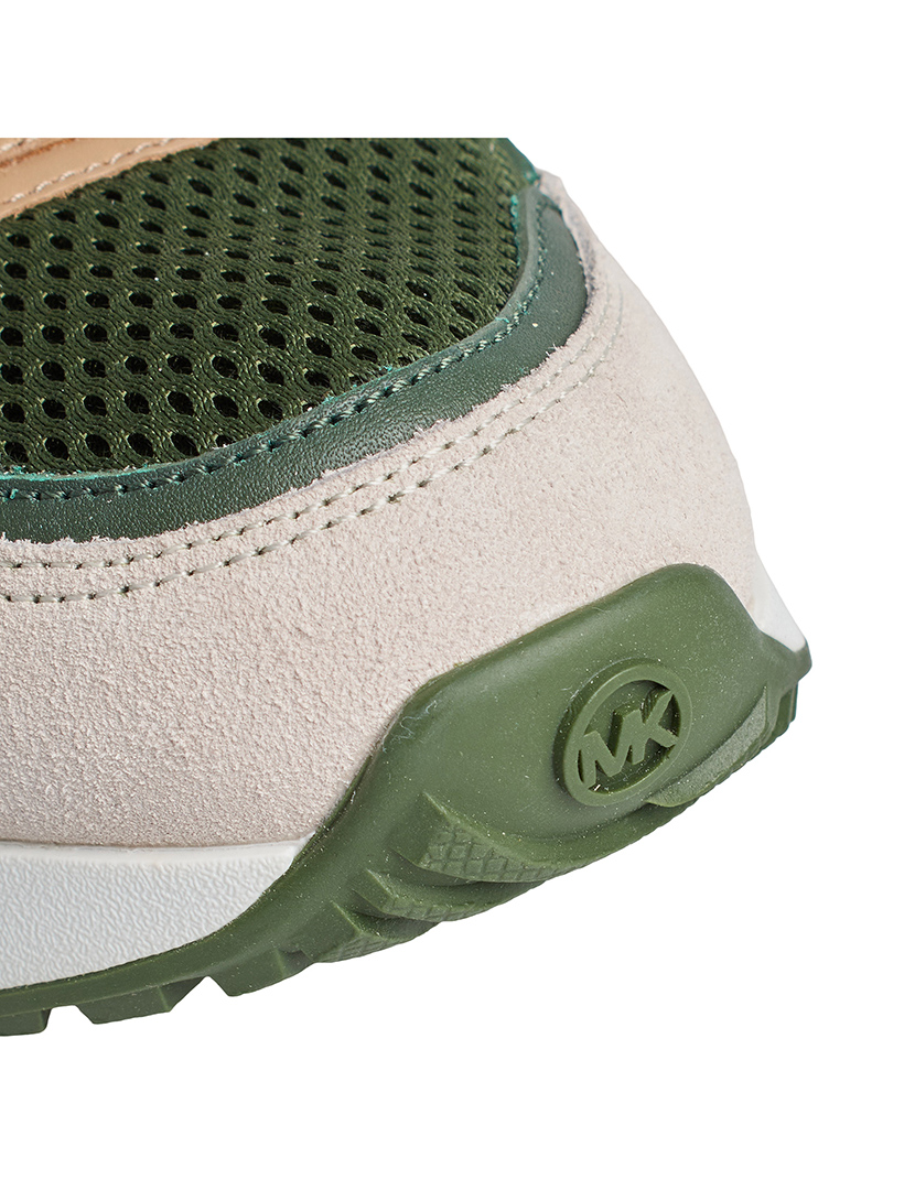 Ténis Senhora Flynn Verde e Castanho