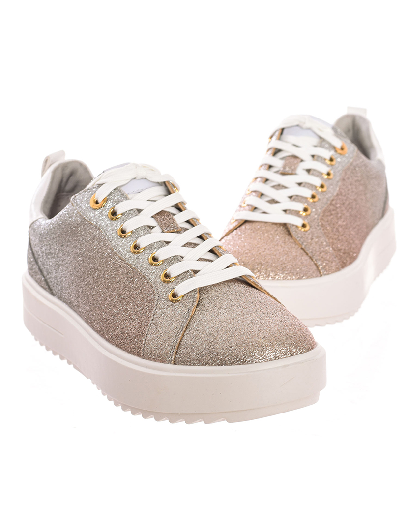 Ténis Senhora Prateado