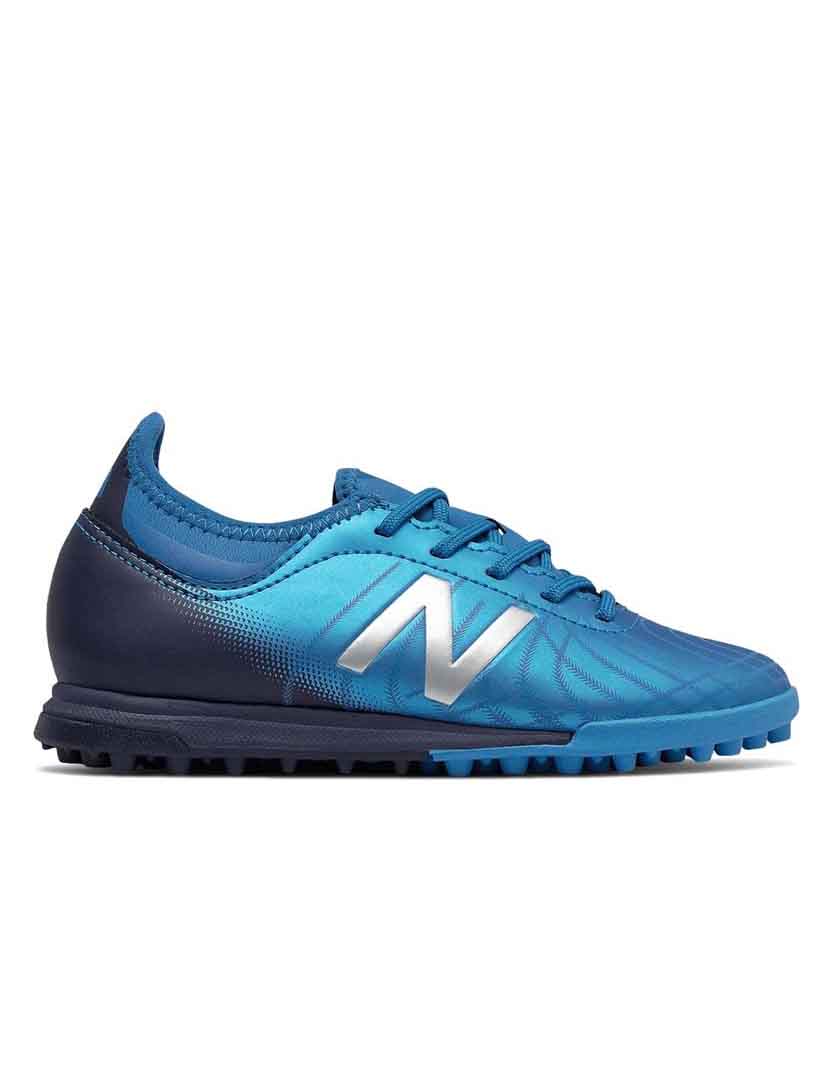Chuteira Junior NB Turf Azul
