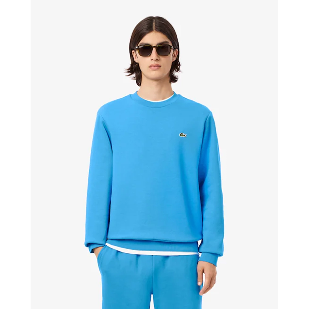 Sweatshirt de Felpa Azul Turquesa