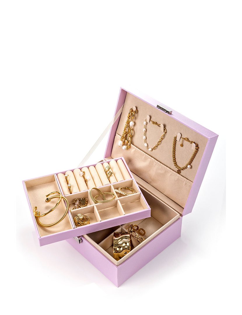 Caixa para Jóias Vienna Rosa