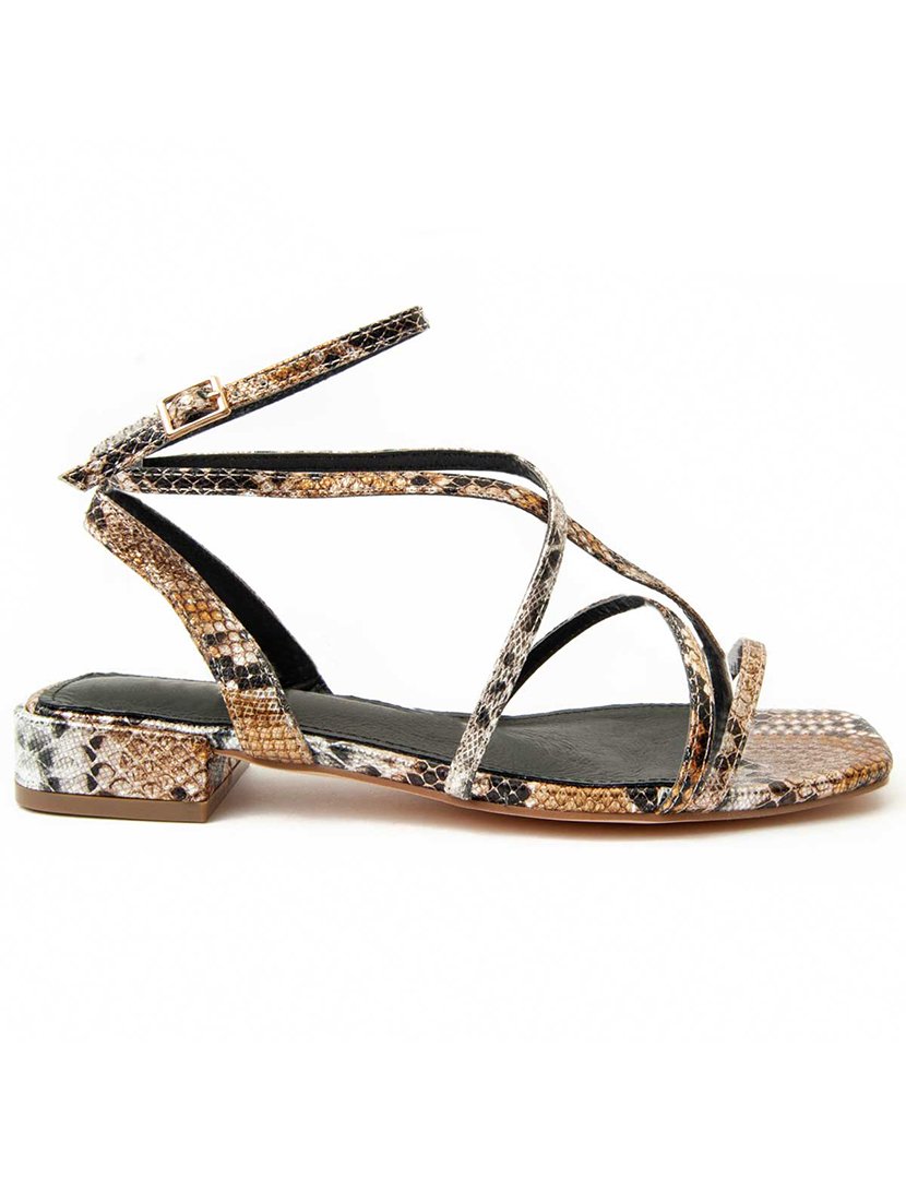 Sandálias com Salto Senhora Dourado