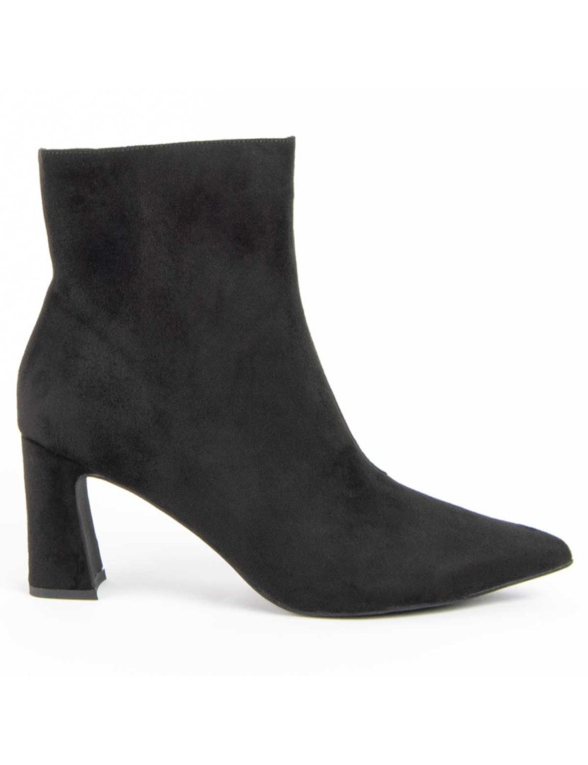 Botas com Salto Senhora Preto
