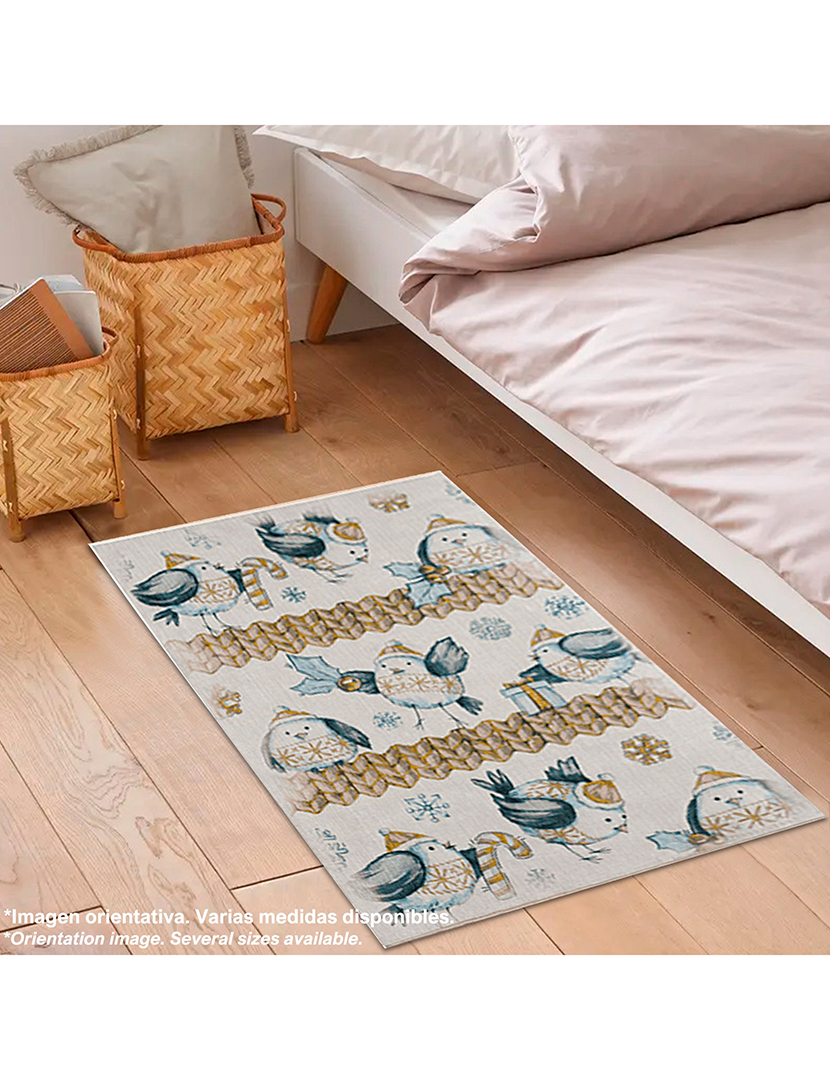 Tapete Estampado Modelo Cold Bird