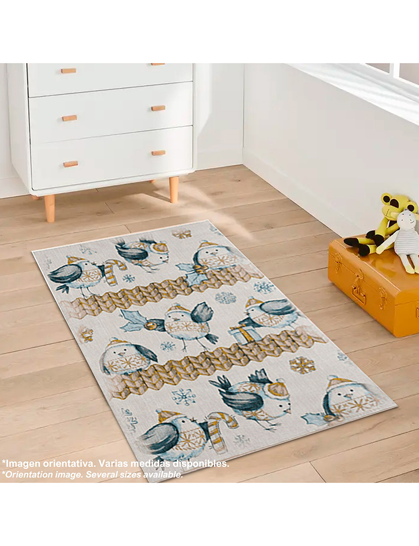 Tapete Estampado Modelo Cold Bird