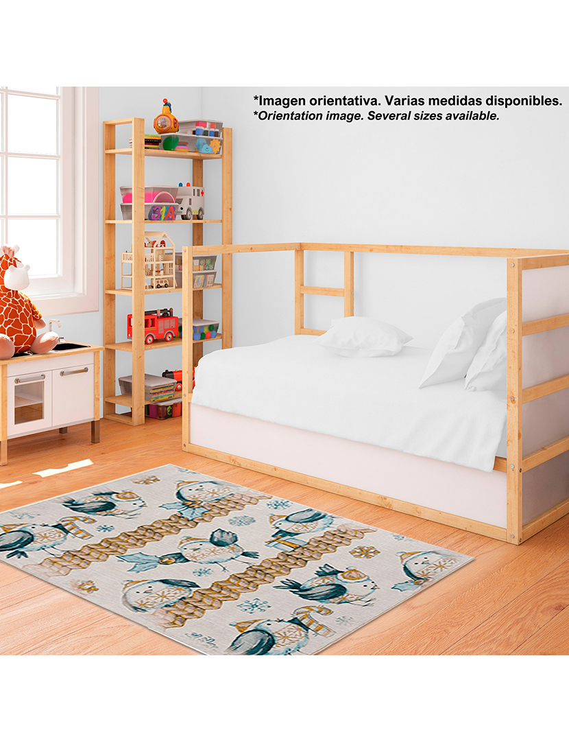 Tapete Estampado Modelo Cold Bird