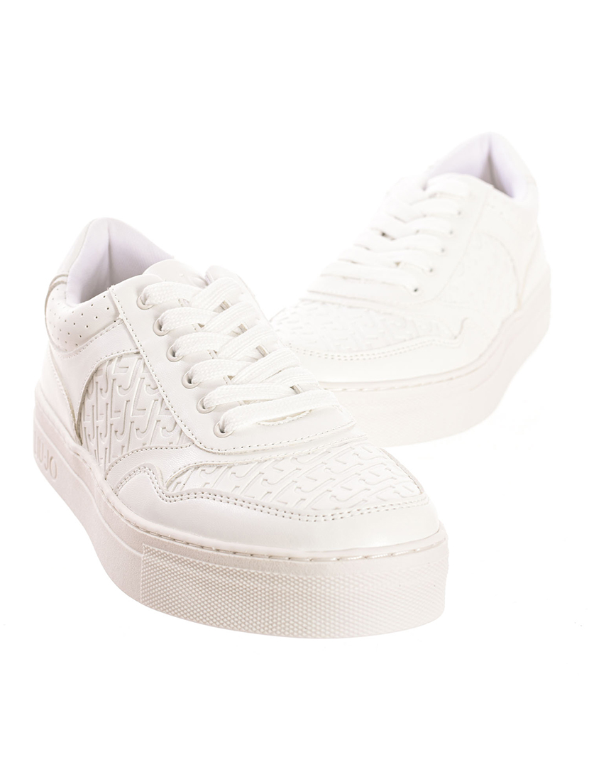 Ténis Plataforma Senhora Branco