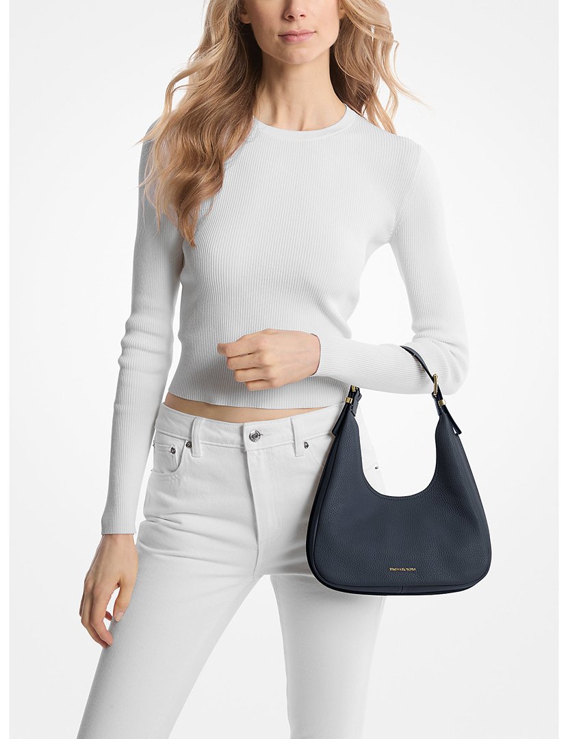 Nolita Small Hobo Shoulder Bag Navy