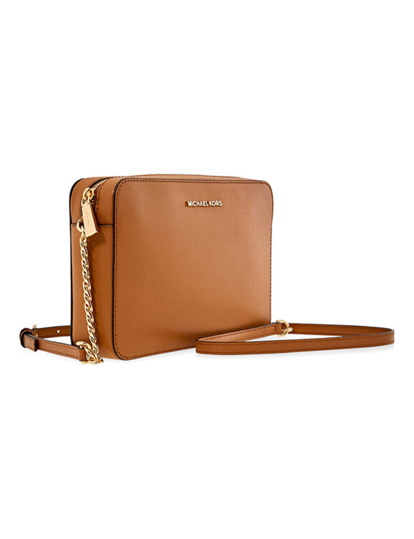 Bolsa Transversal Jet Set Castanho