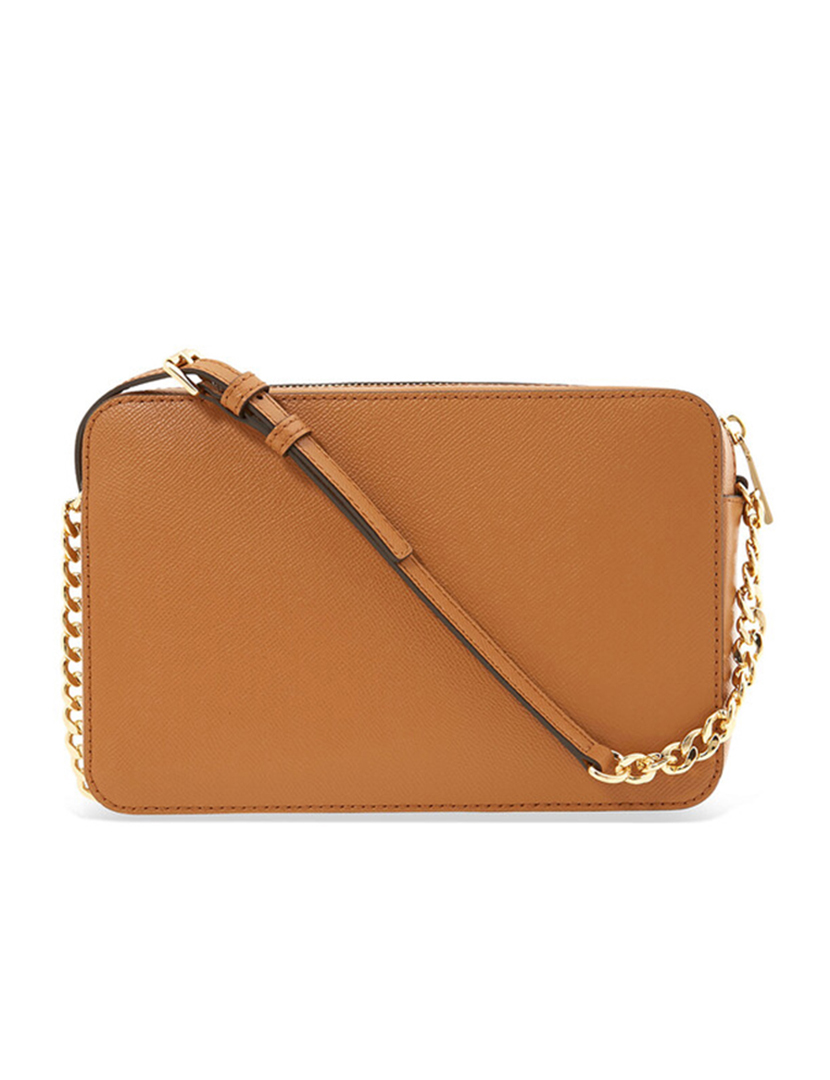 Bolsa Transversal Jet Set Castanho