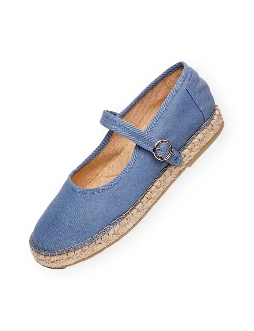 Mary Jane Denim Light Blue