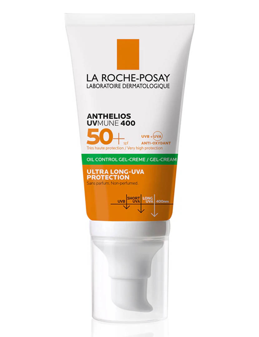 Gel-creme matificante Anthelios Oil Control SPF50+
