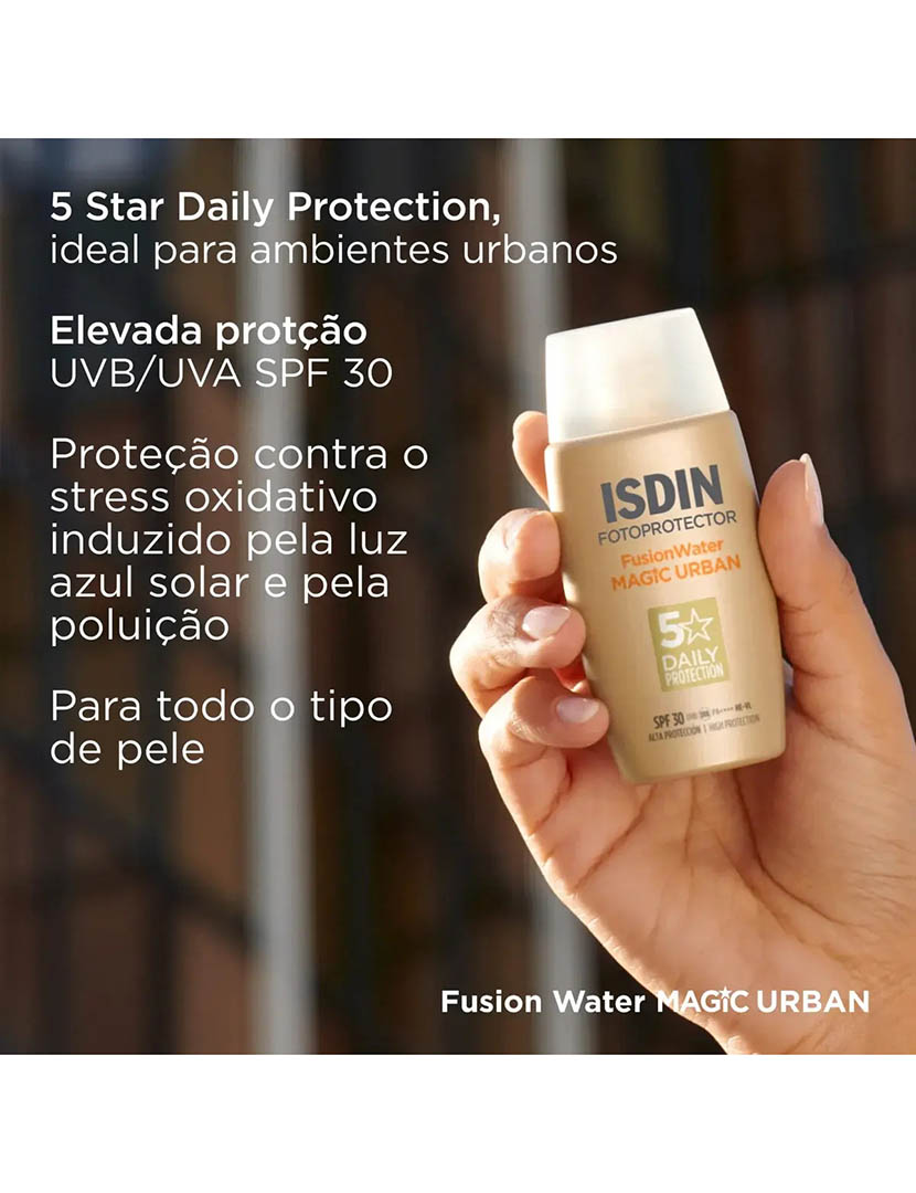 Protetor Solar Fusion Water Urban FPS30