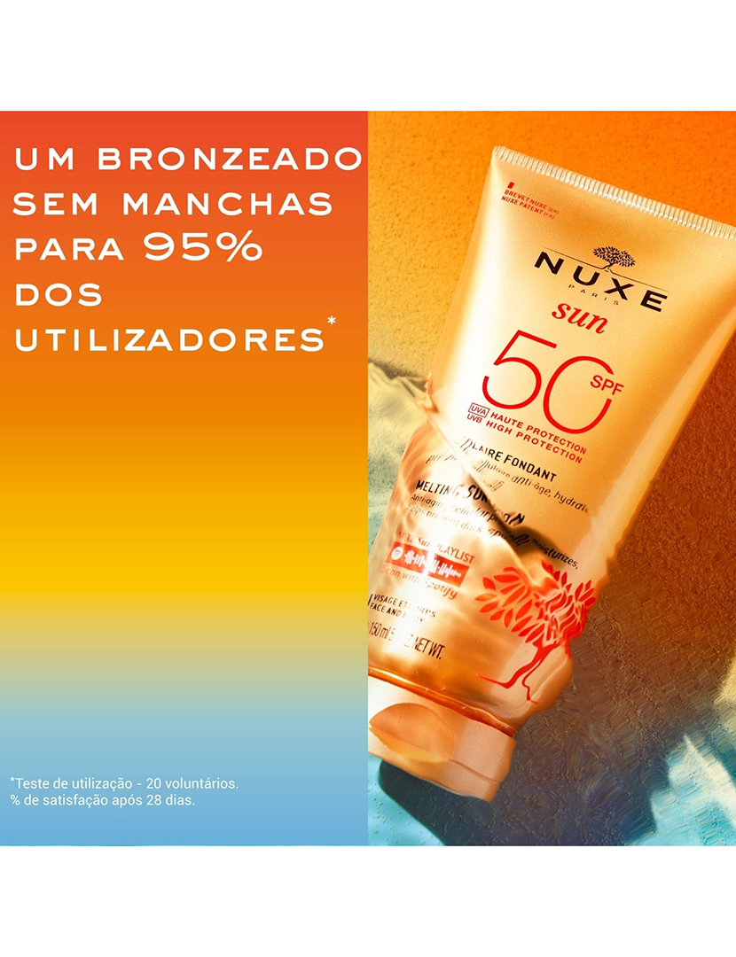 Protetor Solar Leite Fund SPF50