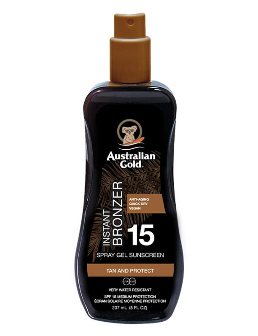 Spray Gel Bronzeador FPS15
