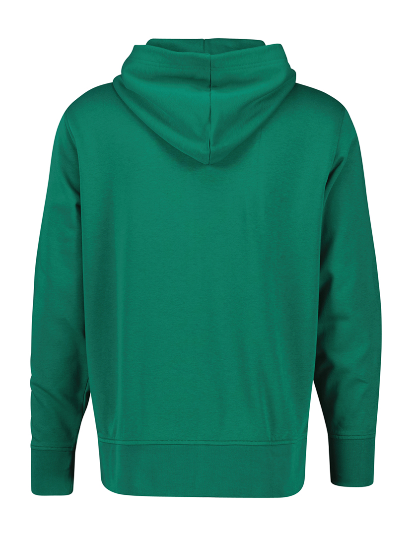 Sweatshirt com fecho Verde