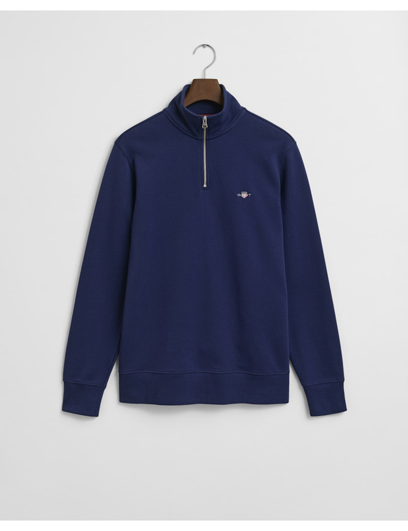 Sweathsirt half-zip Azul