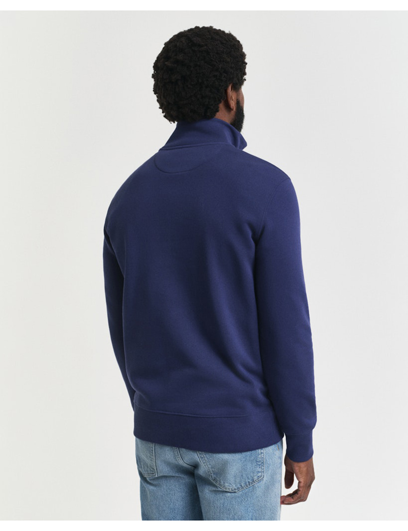 Sweathsirt half-zip Azul