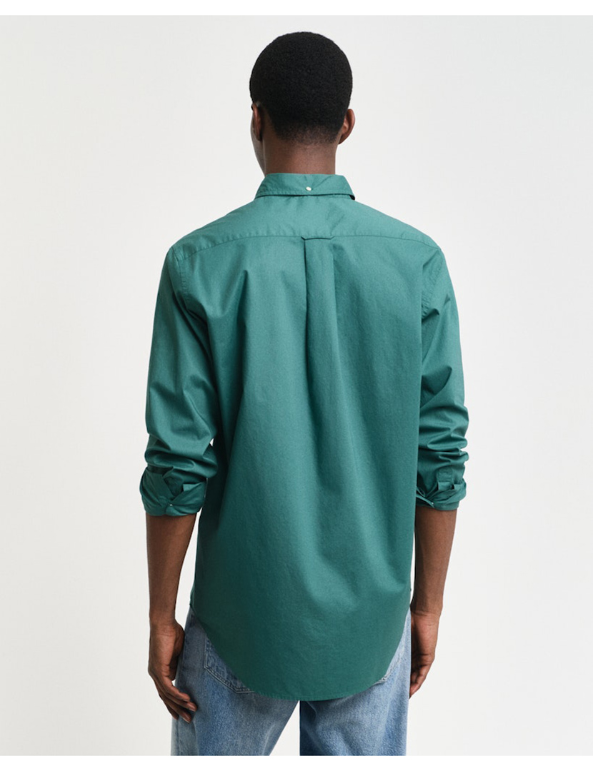 Camisa de manga comprida clássica Verde