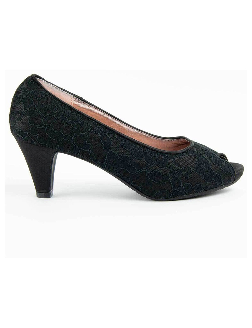 Sapatos de Salto Preto