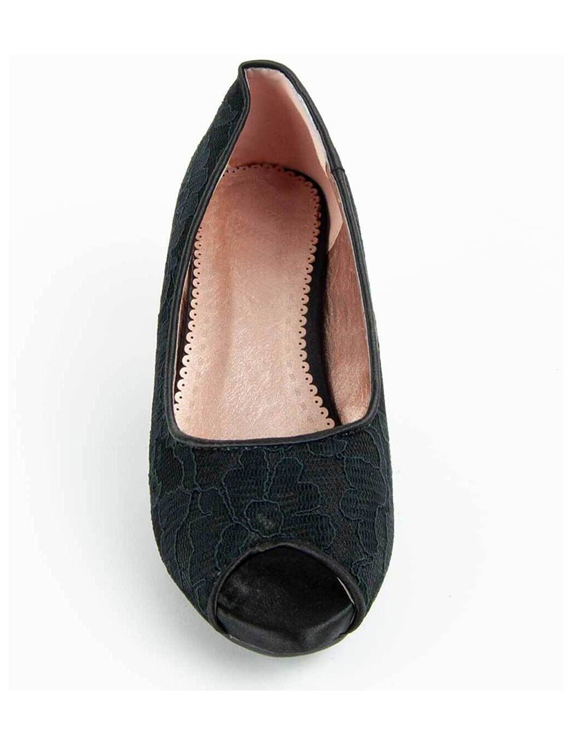 Sapatos de Salto Preto