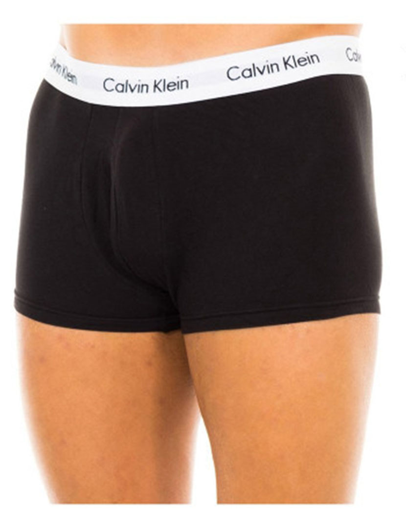 Pack 3 Boxers Low Rise Trunks Pretos