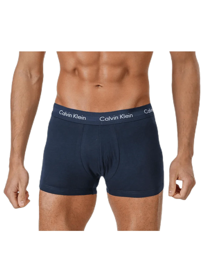 Pack 3 Boxers Low Rise Trunks Azul