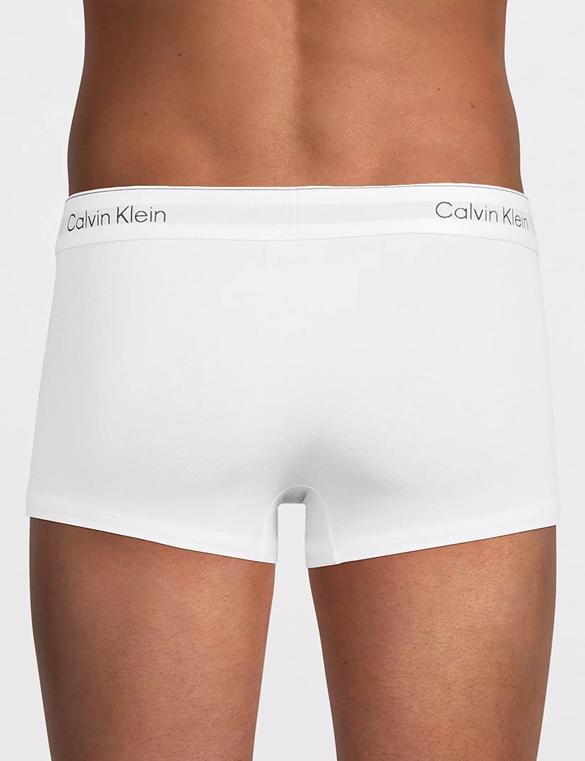 Pack 3 Boxers Low Rise Trunks Brancos