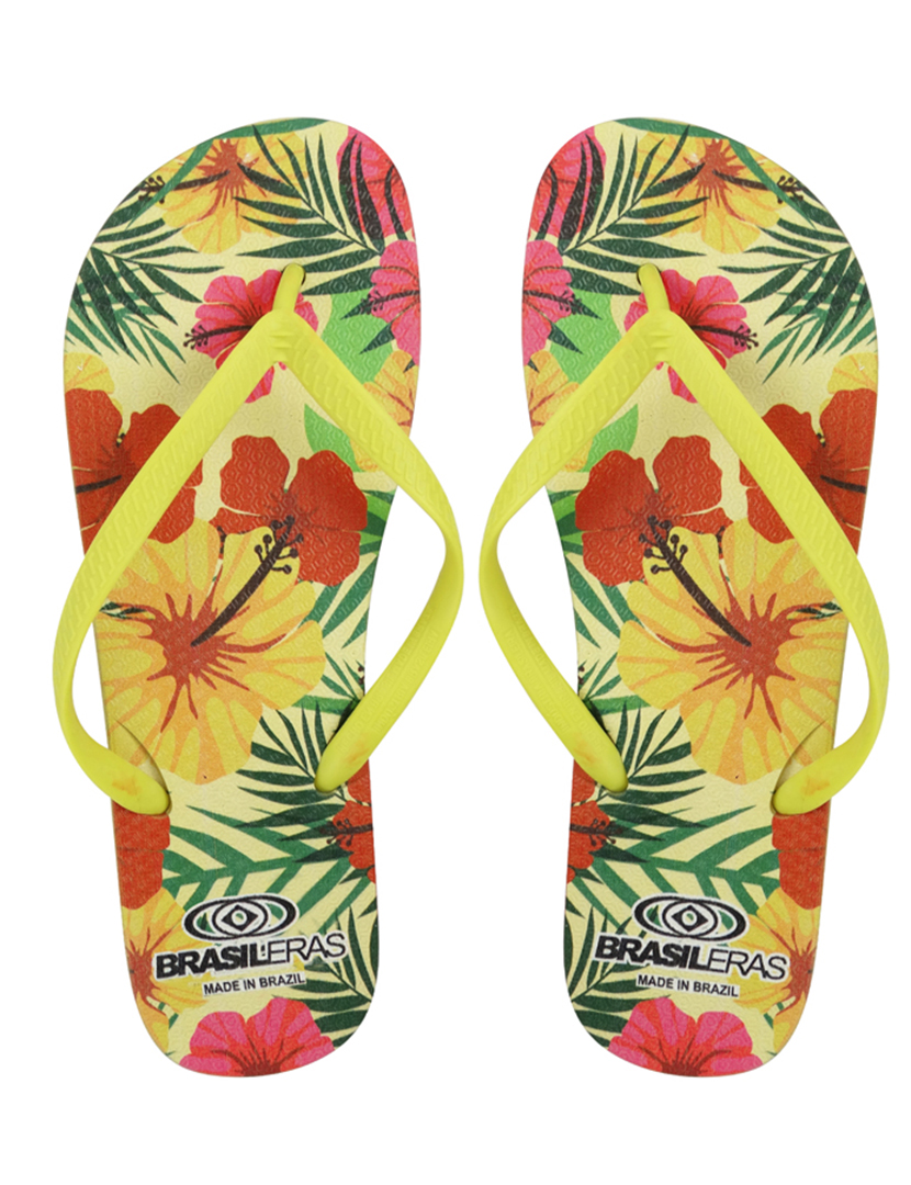 Chinelos Alegria Amarelo