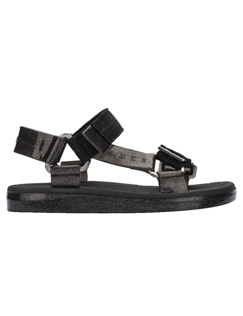 Sandálias Papete + Rider Good Times Preto