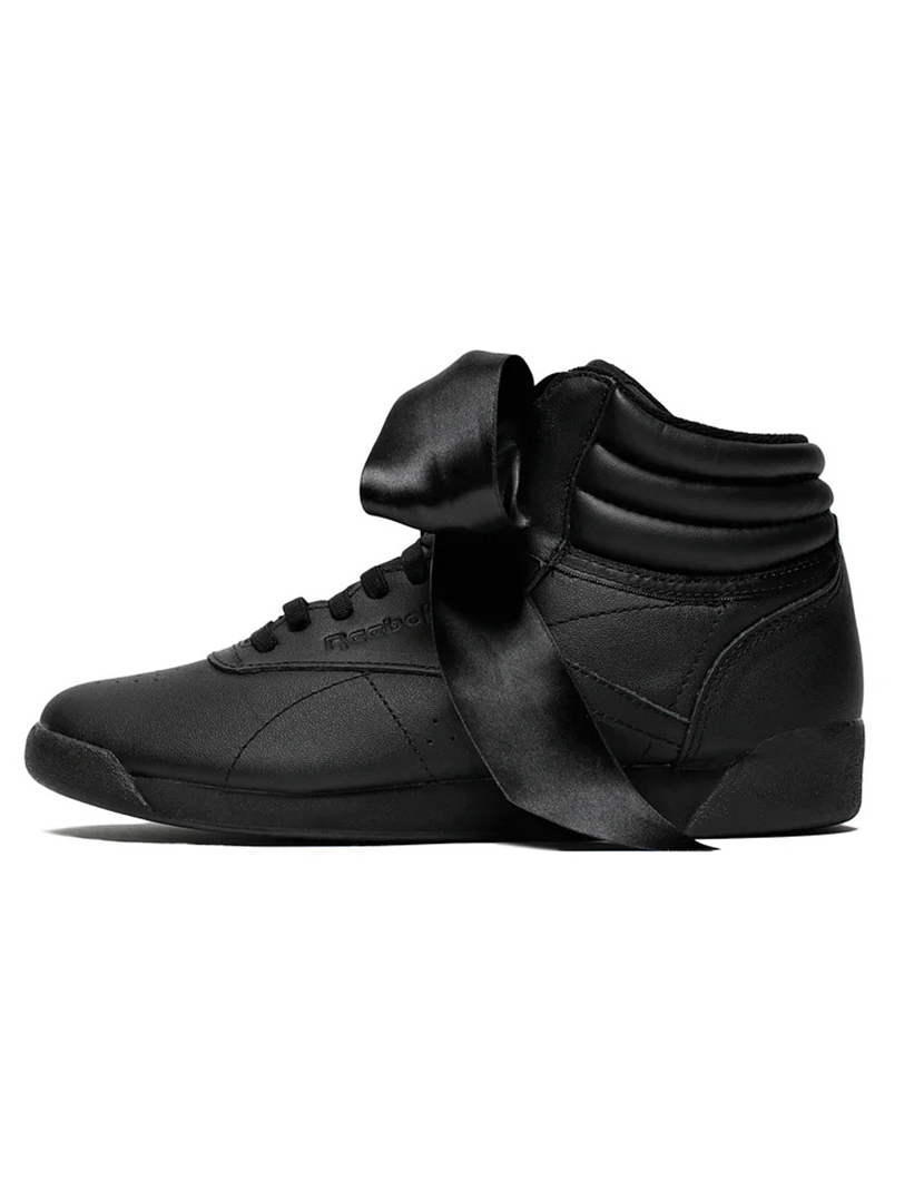 Ténis Freestyle Hi Satin Bow Preto