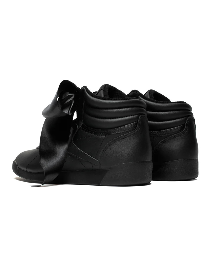 Ténis Freestyle Hi Satin Bow Preto
