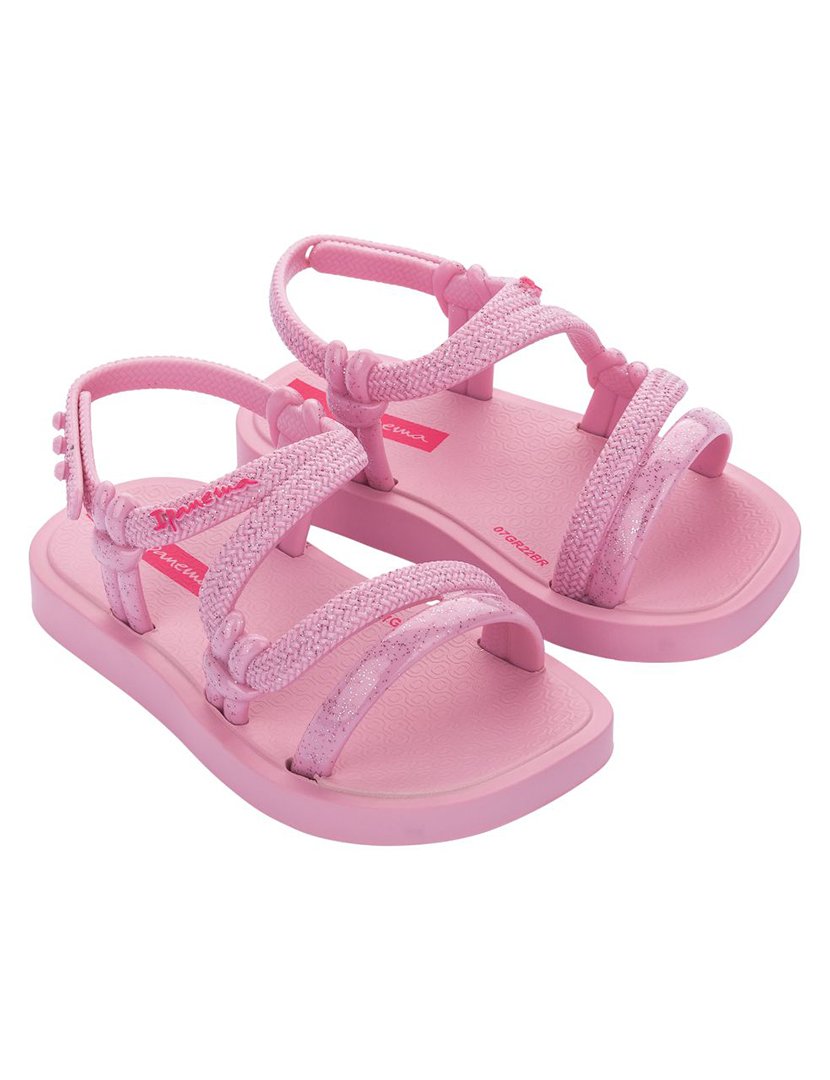 Sandálias Solar Baby Rosa Claro