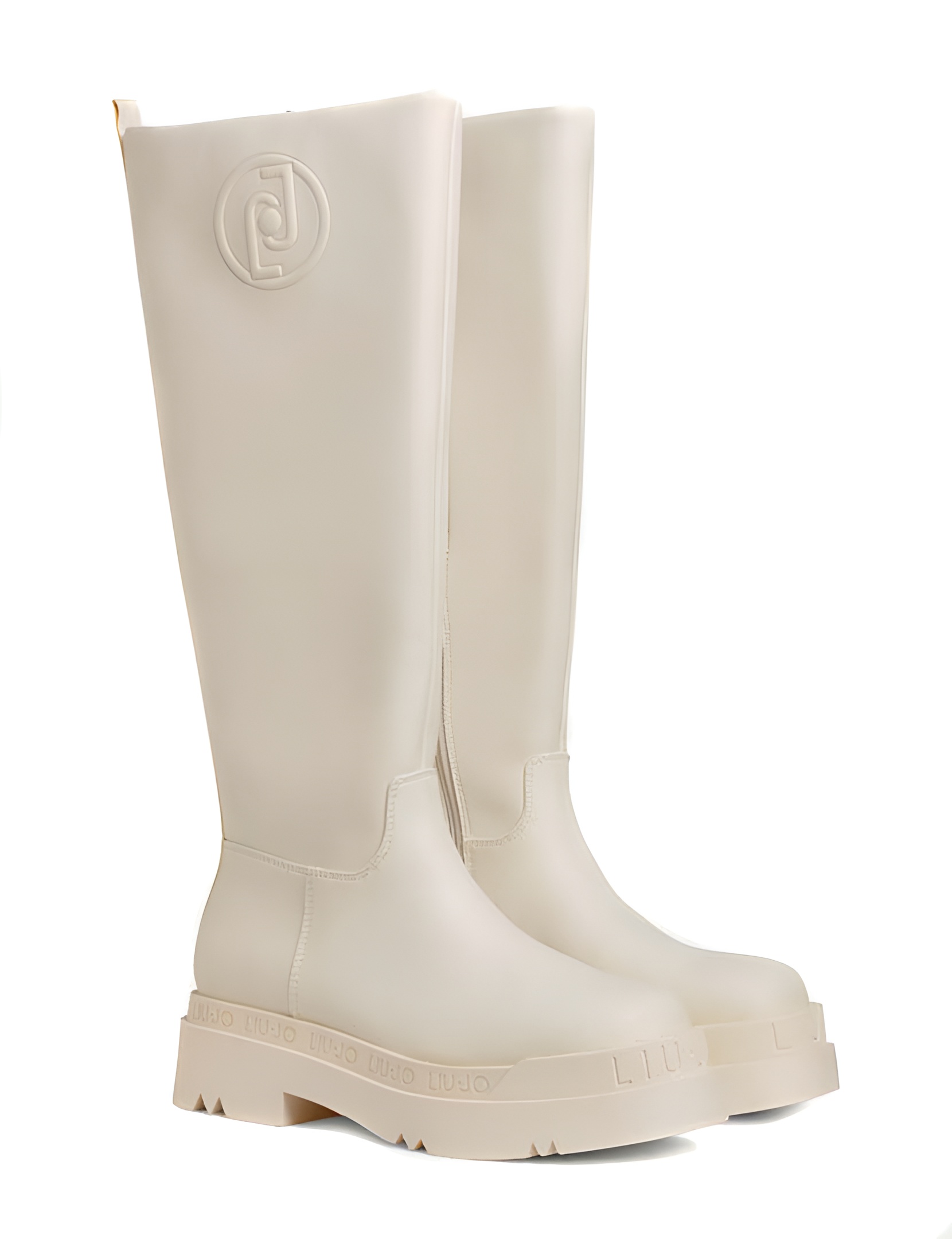 Botas Compridas Bege