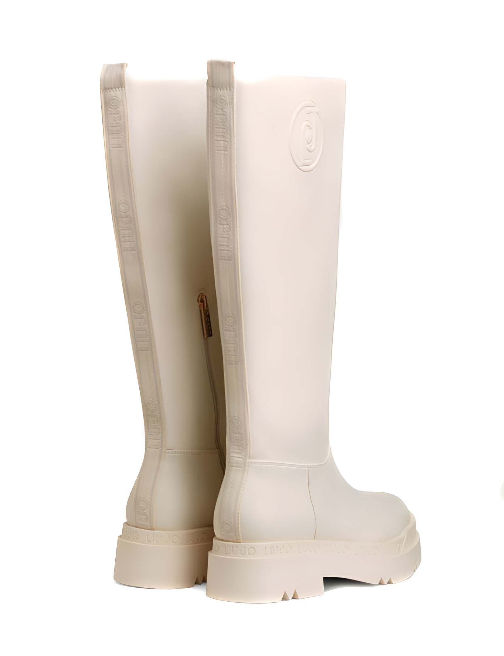 Botas Compridas Bege