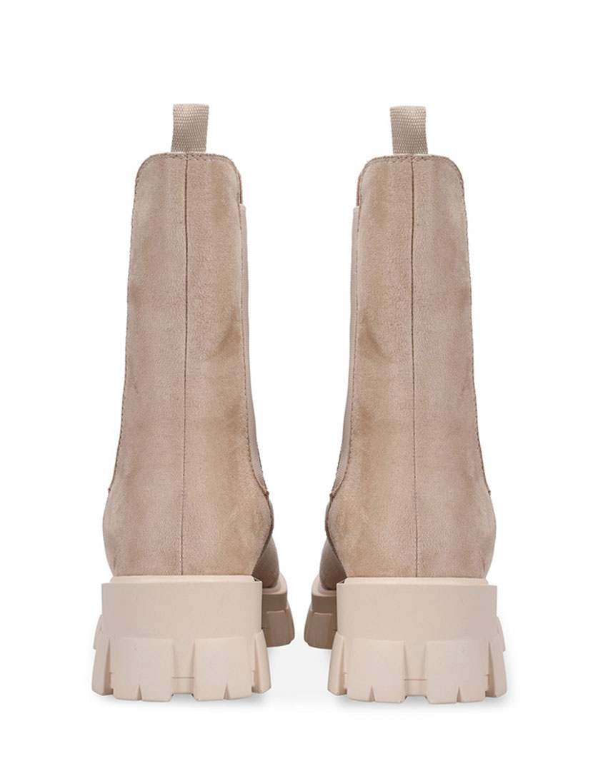 Botas Plataforma Bege