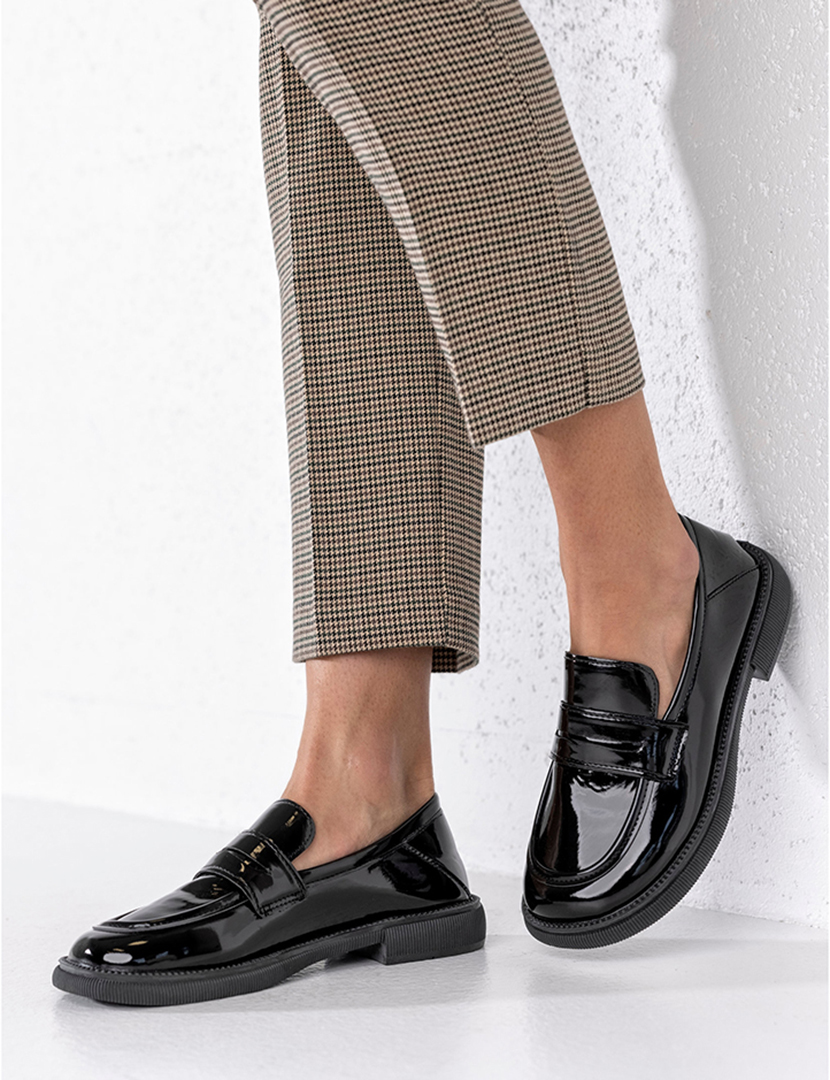 Mocassins Senhora Preto