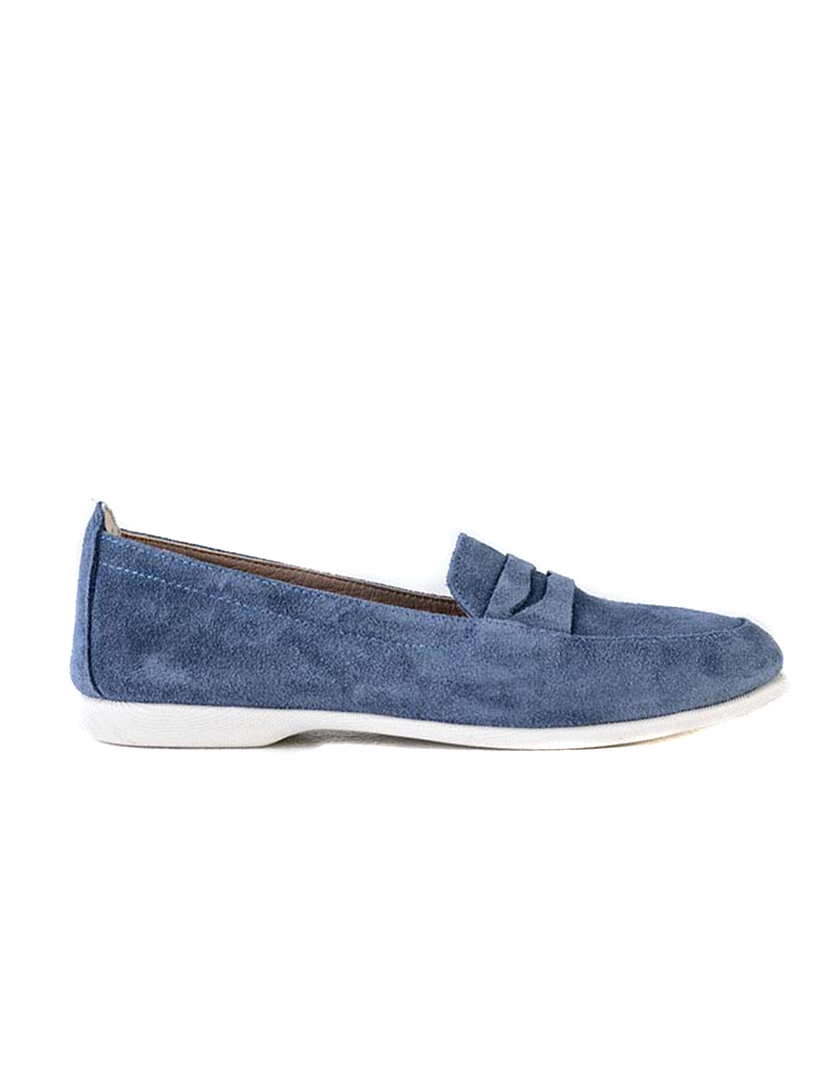 Mocassins Senhora Azul